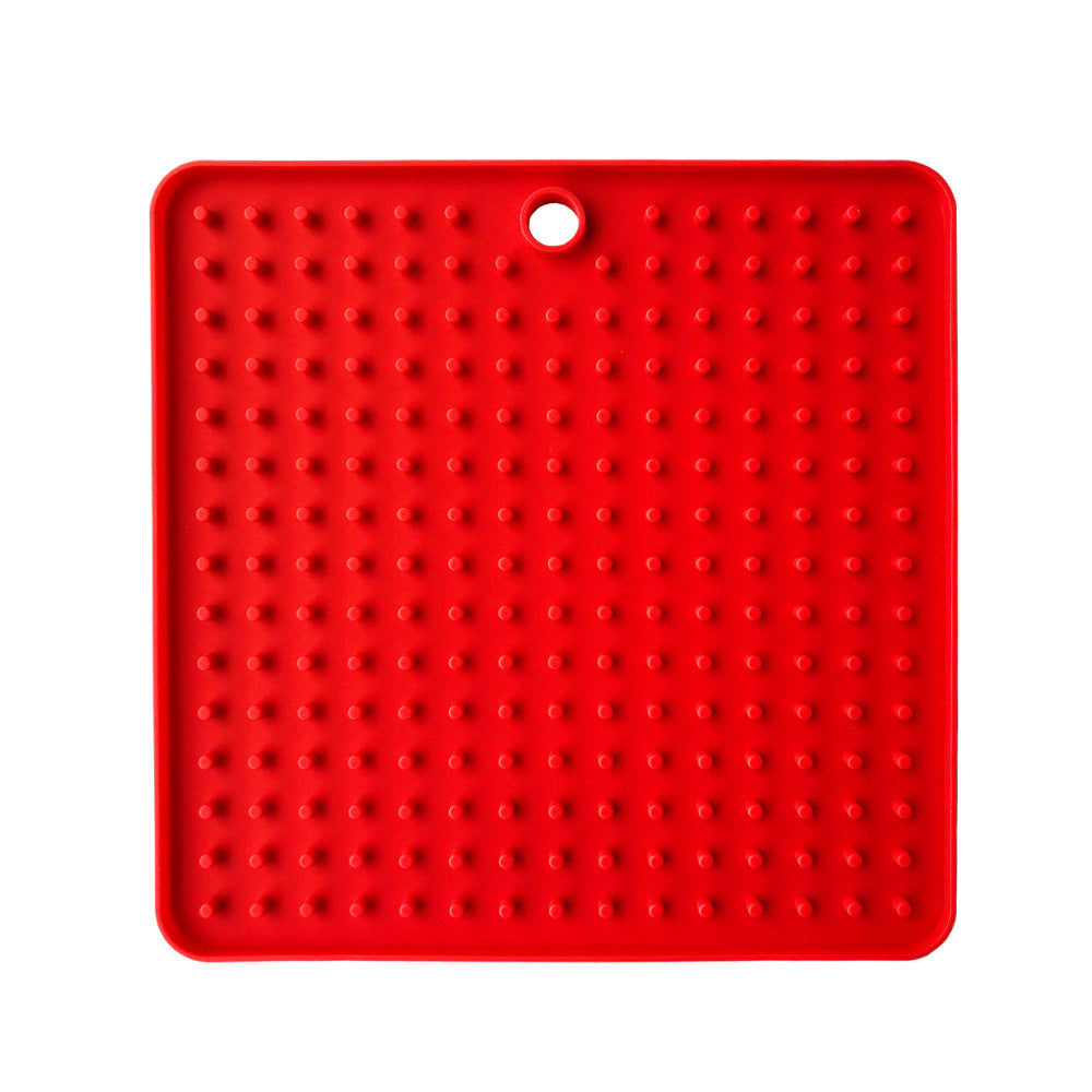 Silicone Pet Lick Mat — Random Color
