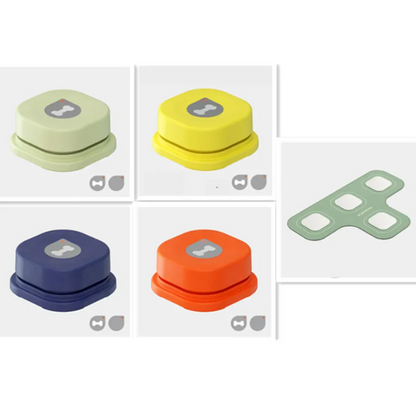 4-Color Pet Talk Button - Interactive Toy for Dogs and Cats