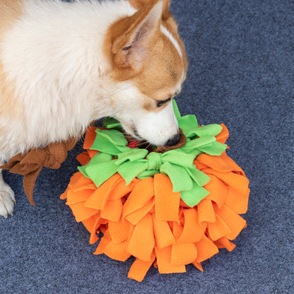 Pumpkin Snuffle Ball for Dogs