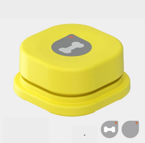 4-Color Pet Talk Button - Interactive Toy for Dogs and Cats